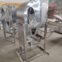 Usine de découpage de manioc, machine à découper et à éplucher le manioc, traitement des chips de manioc séchées
