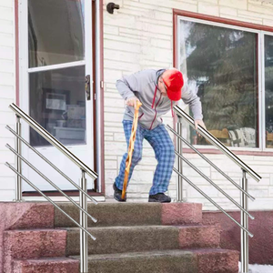 Prix d'usine, tube en acier inoxydable soudé moderne de haute qualité pour les escaliers, système de main courante 304 316 - Product Image 4