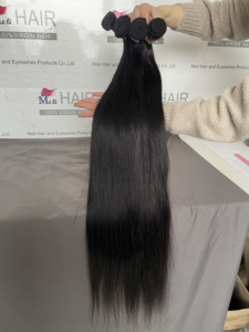Lot unique de mèches de cheveux vierges 11A, 12 à 28 pouces, mèches de cheveux humains bruts de haute qualité - Product Image 5