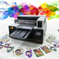 Hot Sale 4060 Multifunktion ale UV-Dtf-und UV-Flachbett-All-in-One-UV-Druckmaschine mit zwei Druckköpfen