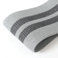 Bande de Résistance en Tissu Tricoté Marron Dégradé Multi-Tailles Personnalisable pour Pilates, Yoga, Danse, Entraînement des Jambes et du Tronc