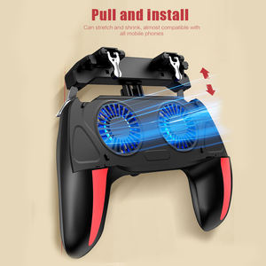 Nuovo Joystick <span class=keywords><strong>sparatutto</strong></span> Mobile maniglia Gamepad Controller di gioco per Smartphone con doppia ventola di raffreddamento - Product Image 3