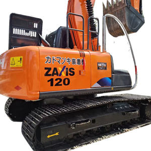 ZX120-6ฮิตาชิมือสอง12Ton รถขุดตีนตะขาบผลิตในประเทศญี่ปุ่นได้รับการรับรอง CE ถัง Kubota คุ้มค่า - Product Image 1