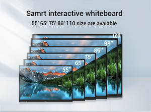 شاشة لمس رقمية تفاعلية ZDHQ بدقة 4K مقاس 65/75/86/98 بوصة تعمل بالأشعة تحت الحمراء لنظام ويندوز للفصول الدراسية والمؤتمرات - Product Image 4
