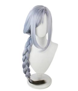 Ecoparty Shen He <span class=keywords><strong>Cosplay</strong></span> disfraz Frostflower Dew vestido <span class=keywords><strong>Genshin</strong></span> <span class=keywords><strong>Impact</strong></span> Lantern Rite <span class=keywords><strong>Shenhe</strong></span> nuevos trajes de <span class=keywords><strong>Cosplay</strong></span> disfraces uniformes - Product Image 6