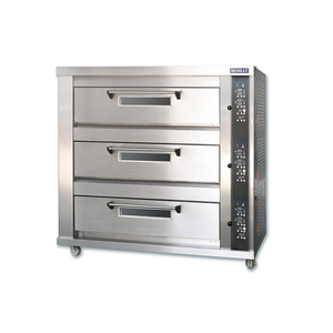 Venta caliente 3 cubierta 6 bandejas comercial pastel pan <span class=keywords><strong>panadería</strong></span> Gas cubierta <span class=keywords><strong>horno</strong></span> de Pizza para <span class=keywords><strong>el</strong></span> uso de <span class=keywords><strong>panadería</strong></span> - Product Image 1