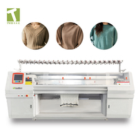 Machine à tricoter numérique à plat automatique Changhua pour la fabrication de tissus de gilets au crochet