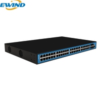 Commutateur PoE+ multi-Gigabit géré L2 le plus populaire à 48 ports, 30W, 4x10G SFP+ avec QoS, capacité de 598 Gbps et routage dynamique