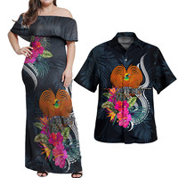 Png Design Vêtements 50e Indépendance Robes Grande Taille Chemise Png Ensembles de Tenues pour Couple