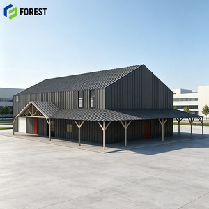 Almacén de Acero Industrial Pesado Personalizado, Estructura de Acero de Gran Altura, Edificio Modular Prefabricado para Depósito de Carga - Product Image 1