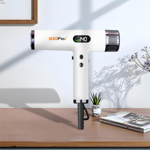 Koofex KF-8321 biểu tượng Tùy chỉnh công suất cao 1800W động cơ không chổi than 110,000 vòng/phút <span class=keywords><strong>LCD</strong></span> hiển thị tóc Blower 40 triệu tiêu cực ion máy sấy - Product Image 4