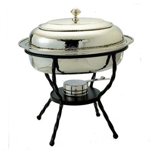 Silver Vintage Style Chafing Dish - Product Image 1