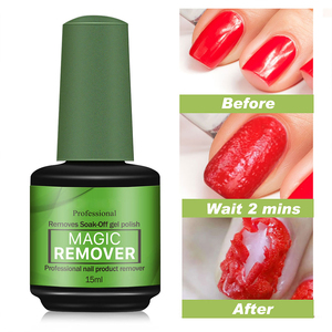 Para <span class=keywords><strong>ALIVER</strong></span>, 15ml, esmalte de uñas profesional, eliminación de Gel, ráfaga orgánica, Gel UV mágico, removedor de esmalte de uñas, líquido, Etiqueta Privada, Belleza - Product Image 3