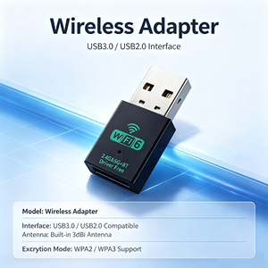 IFA01 Adaptador USB Externo WiFi6 sin Controladores, Adaptador Inalámbrico AX1800, Banda de Frecuencia de 2.4GHz y 5.8GHz, Tarjeta de Red para Escritorio - Product Image 5
