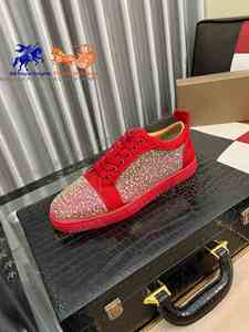 Zapatos Deportivos y Casuales de Piel Genuina de Diseño Original para Skateboarding y Caminar, Estilo Louboutin - Product Image 2