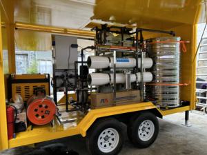 เครื่องกรองน้ำทะเลขนาดเล็กแบบเคลื่อนที่สำหรับเรือยอชท์/ระบบ/โรงงาน/เครื่องทำน้ำจืดจากน้ำเค็ม ปั๊มน้ำสำหรับเรือ 2000 ลิตร/ชั่วโมง - Product Image 3