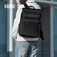 Sac à dos pour ordinateur portable avec logo personnalisé, grande capacité, plusieurs poches extérieures, sac à dos élégant pour ordinateur, voyage en plein air