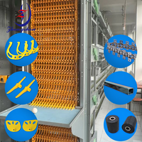 Repuestos Amarillos para Máquina Recolectora de Huevos en Forma de U de Nylon, Marca Zhongshen Automation, Modelo ZS-U, para Granjas Avícolas