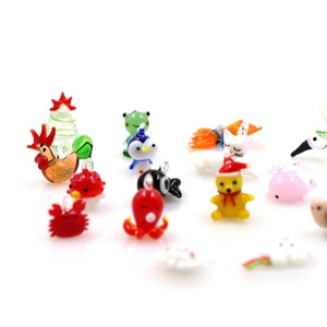 Figurine artisanale <span class=keywords><strong>miniature</strong></span> <span class=keywords><strong>en</strong></span> <span class=keywords><strong>verre</strong></span> <span class=keywords><strong>soufflé</strong></span> de Murano, motif animal marin, avec crochet, idéale comme ornement ou cadeau - Product Image 5