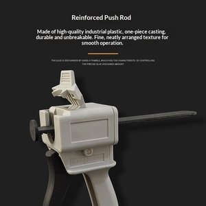Pistolet à colle manuel OEM Shenglong JQ à poignée en D, seringue universelle à composant unique 10cc/30cc/55cc pour usage industriel JQ-10 / JQ - Product Image 3