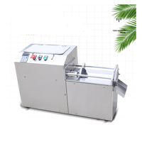 Automatische multifunctionele fruit- en groentefrietjes-snijmachine van roestvrij staal met motor, 220V, voor groenteverwerkingsbedrijven