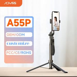 A55P Мобильный штатив-Палка для селфи с ручкой для физических 360 панорамных фото настольных или напольных гибких - Product Image 2