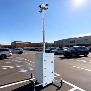 Tour de sécurité à déploiement rapide, tour CCTV portable pour la sécurité des sites - Product Image 2