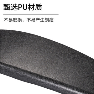Pu Armrest A004 Black Office Chair <b>Gaming</b> Chair Conference <b>Room</b> Chair <b>Accessories</b> Durable Scratch Resistant Surface - Product Image 1