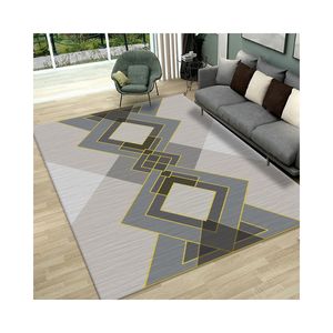 Tapis épais et Super doux impression 3D, moquette de cuisine en microfibre, personnalisés, velours, couvre-sol lavable, pour salon et fenêtre de baie vitrée - Product Image 1