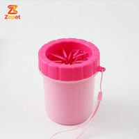 Nettoyeur universel de pattes pour chats et chiens, gobelet de lavage automatique des pattes avec fonction de nettoyage sans essuyage