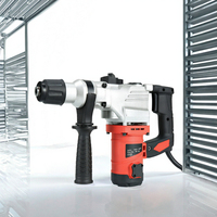 Marteau perforateur 2200W 220V, moteur sans balais, portable, multifonctionnel, pour bricolage, machine de perçage rotative pour béton domestique