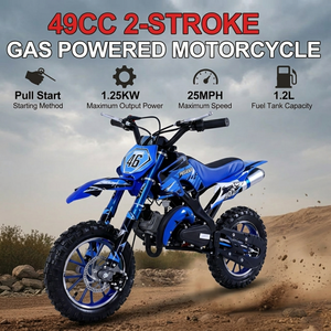 <span class=keywords><strong>Mini</strong></span> Moto da Cross a Benzina 49cc per Bambini, Avviamento a Strappo, Moto Fuoristrada a 2 Tempi, Vendita all'Ingrosso - Product Image 2