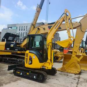 Mini-excavatrice Komatsu PC35 3,6T, 90% neuve, machine d'origine japonaise pour usage personnel, moteur avec garantie d'un an pour les petits foyers - Product Image 1