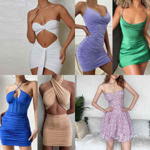 Tenues d'été décontractées pour femmes 2023, robes courtes assorties, vêtements d'été pour femmes - Product Image 4