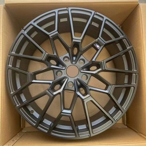 Rines de Aluminio Forjado Personalizados para Automóvil, 18 Pulgadas, Acabado Negro, Diseño Multirradio, Compatibilidad Universal para Mercedes - Product Image 6