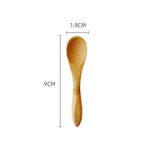 Cuillère à Café en Bambou Biodégradable à Marque Personnelle, Outil de Cuisine, Cuillère Doseuse en Bois, Pelle à Miel ou à Thé - Product Image 6