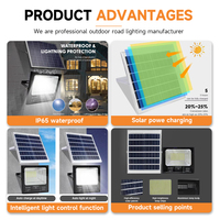 AORUITAI Support L/C pay nouveauté aluminium Ip65 extérieur étanche 25w 40w 60w 100w 200w 300w LED projecteur solaire