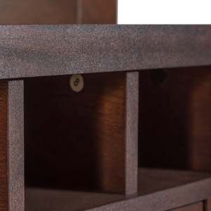 Meuble <span class=keywords><strong>bar</strong></span>, mobilier <span class=keywords><strong>de</strong></span> maison, verre, <span class=keywords><strong>bois</strong></span>, <span class=keywords><strong>comptoir</strong></span> moderne avec étagère d'angle, <span class=keywords><strong>bois</strong></span>, haut, café, luxe, salon, rangement à vin - Product Image 4