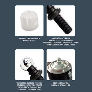 Xcpmc phía trước <span class=keywords><strong>sway</strong></span> ổn định thanh kết thúc liên kết điều chỉnh 360 độ xoay chiều dài và góc cho sửa đổi xe Bảo Trì Xe - Product Image 6