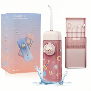 Flosser de agua inalámbrico para niños para <span class=keywords><strong>irrigador</strong></span> bucal para niños y aparatos ortopédicos Limpieza de dientes Uso doméstico - Product Image 1