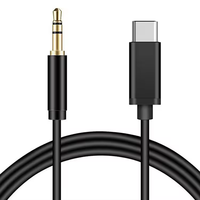 Câble audio auxiliaire USB-C vers 3,5 mm en gros d'usine, rallonge stéréo pour casque USB-C vers 3,5 mm, câble audio auxiliaire de voiture Type-C