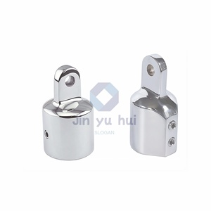 Ensemble de capuchons d'extrémité pour bimini en acier inoxydable 316, plusieurs tailles (22mm, 25mm, 30mm), quincaillerie marine en gros - Product Image 2