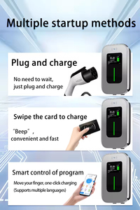 Nouvelle station <span class=keywords><strong>de</strong></span> <span class=keywords><strong>recharge</strong></span> murale pour véhicules électriques monophasée 21 kW Type 1, 220 V/380 V, technologie DC CCS2, protection IP55, CQC/CE/TUV - Product Image 2