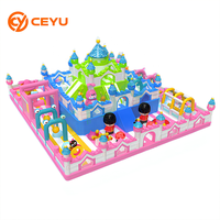 Château gonflable commercial Ceyu pour intérieur et extérieur, parcours d'obstacles pour enfants, équipement de terrain de jeux, structure gonflable pour événements