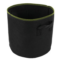 Pot de jardin en feutre respirant écologique, sac de culture hydroponique 5 ou 7 gal avec ligne verte pour jardinage des légumes, livraison gratuite