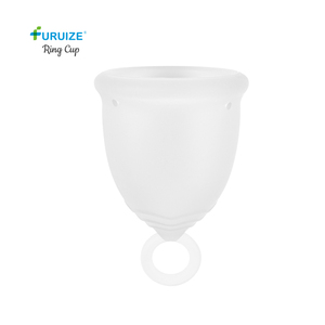 <span class=keywords><strong>Copa</strong></span> <span class=keywords><strong>Menstrual</strong></span> de Silicona de Grado Médico 100% Libre de BPA, Certificada por RoHS, <span class=keywords><strong>Copa</strong></span> <span class=keywords><strong>Menstrual</strong></span> Suave Sin Desperdicio con Anillo de Extracción - Product Image 1