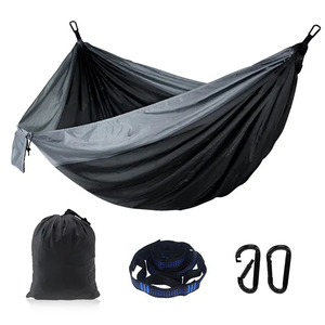 Hamaca Ultraligera y Resistente para Acampar al Aire Libre, Hamacas Portátiles de Nailon Tipo Paracaídas para Excursionismo - Product Image 4