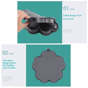 Stampo in Silicone Ecologico Fatto a Mano per Hamburger, Gelatine a Forma di Cuore, Pudding, Contenitore Refrigerato per Alimenti per Bambini, Torte - Product Image 2