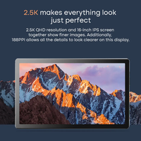 Écran tactile 16 pouces 2.5K avec clavier magnétique PogoPin Intel Laptop Office Learning business Windows 11 Notebook