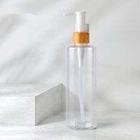 Bouteille de lotion en PET de 100 ml, 150 ml, 200 ml, 250 ml, 300 ml, 400 ml, 500 ml, bouteille en plastique vide, bouteille de shampooing avec tête de pompe dorée